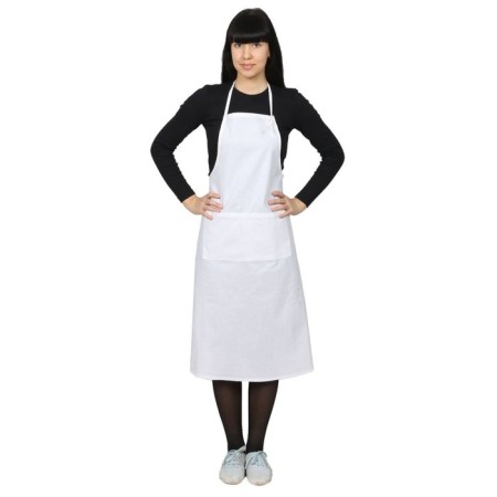 Apron with a bib, calico