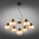 Suspended chandelier Eliza E27 420W