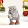 Figure soap "owl - good morning" 9x6x4.5cm/80g