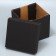 Gift folding box, packaging, “black”, 16.6 x 15.5 x 15.3 cm