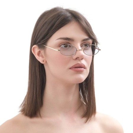 Sunglasses ONESUN, UV 400, pipe 15 cm, width 14.5 cm, lens 3 x 5.5 cm, blue
