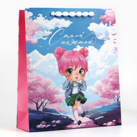 Laminated vertical packet “The most tender”, m 26 x 30 x 9 cm-2