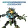 Designer captain "Transformer", 2 assembly options, 325 parts