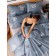 Black Black and White Butterflies Bed Lowwind, size 200x214 cm, 215x220 cm, 70x70 cm - 2 pcs