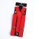 Adults adults, width 3.5 cm, red color