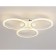 LED ceiling LED with Ambrella Light, Original, FA4052, 3XLED, 51 W, 4335LUM, 3000-6400K, white color, white