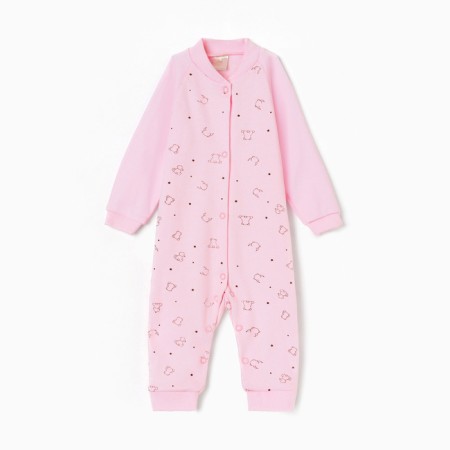 Details for children with open legs, color is pink, height 80 cm