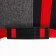 Bag - Animal carrying, frame, folding, 40 x 25 x 26 cm, red -gray