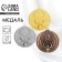 Prize medal 017, D = 4.5 cm. 1 place. Color is gold. Without a tape
