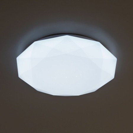 Lamp Citilux "Astron" CL733480G, 37.5x37.5x8 cm, 1x48W, LED, Color White-34