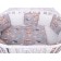 Pino in a crib, 12 items, travelers print, calico