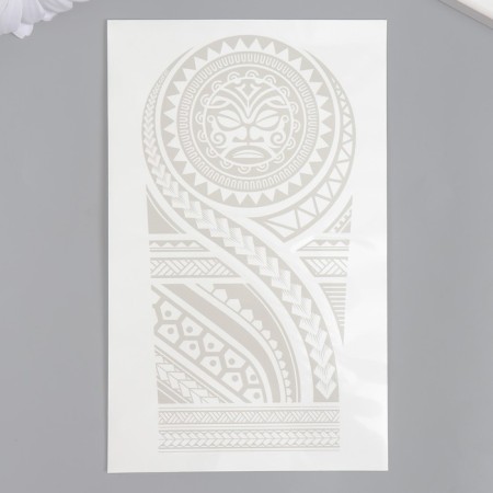 Blue Tattoo Blue "Polynesian Ornament" 18x11 cm-1