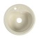 AGATA AG1C8 washing, mortise, 450 x 190 mm, round, white color