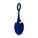 O’Play Unico anal vibrating tribe with a remote control, silicone, blue, 13.5 cm
