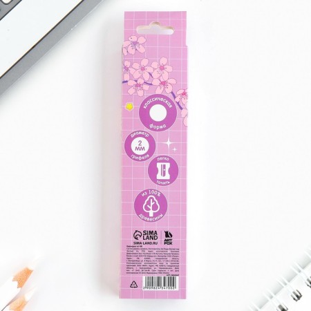 Pencil is a simple blacks -granographic without an eraser "Kawai!"-4