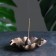 Bowlist stand "Lotos leaf" 11x4cm