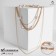 Pendant "minimal" crescent, color gold, l = 45.5 cm