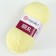 Yarn "IDEAL" 100% cotton 170m/50g (224 yellow)