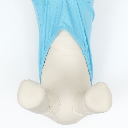 Animal T-shirt for animals, M (DS 30, OG 40, Osh 27 cm), Blue-4