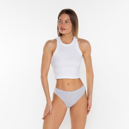 Cowards women's slips, gray color, size 52