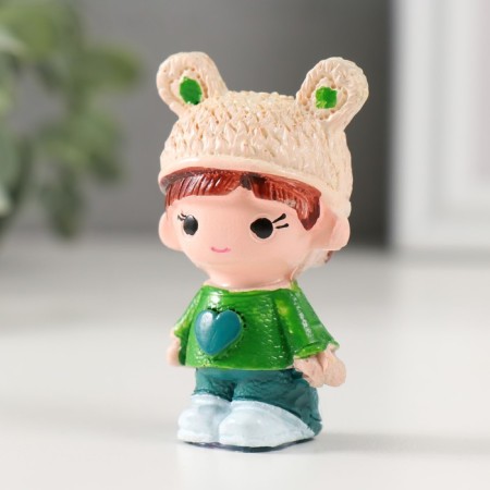 Souvenir Polystone "Baby in a hat" MIX 2.5x3.3x6 cm-5