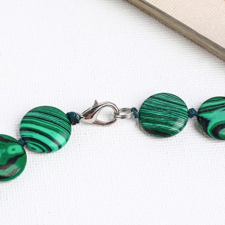 Beads "Malachite" Mini Mini 45 cm-1
