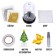 Set for creativity "New Year's nightlight, yellow dragon"