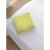 Pillowess decorative "lemon canvas", on a zipper, size 45x45 cm
