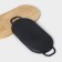 Grill pan, 37 × 16.5 cm, with handles, on a wooden stand