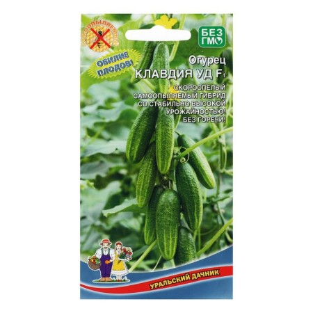 Cucumber seeds "Claudia" F1, early -ripe, parthenocarpic, without bitterness, 10 pcs-5