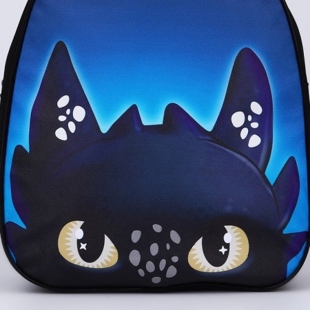 Children's backpack "Black Dragon", 30*25 cm-2