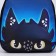 Children's backpack "Black Dragon", 30*25 cm