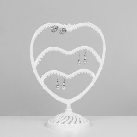 Star for jewelry "Heart", 31 place, 13.5 × 24 × 30 cm, white color-2
