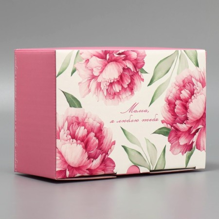 Box Gift team, packaging, “beloved mother”, 22 x 15 x 10 cm-2