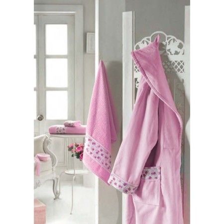 Terry dressing gown female lia, size l/xl