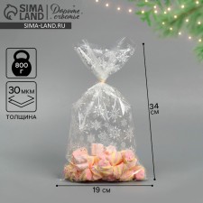 Strendry gift “Snowflakes”, 19 x 34 cm, New Year