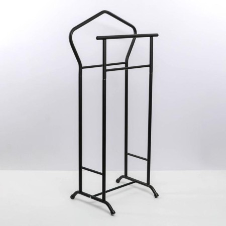 Costume hanger, 37 × 34 × 104 cm, black color