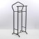 Costume hanger, 37 × 34 × 104 cm, black color