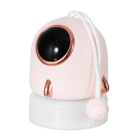 Night Projector "Rocket" LED 3W USB AKB White 9.5x9.5x11 cm Risalux-17