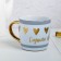 Ceramic mug “Listen to your heart”, 300 ml, white color