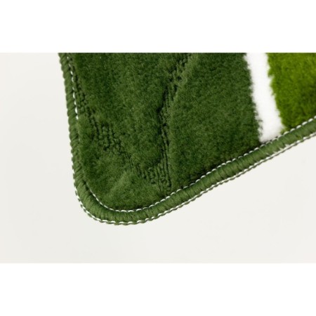 Bathroom mat "Listopad", 50 x 80 cm, green color-2