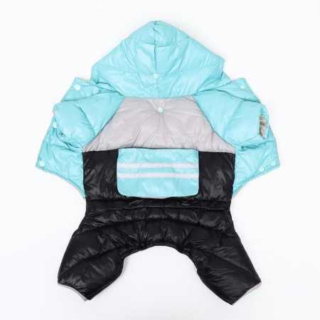 The overalls "anorak" reflective, size 14 (DS 32, OG 42, Osh 31 cm), black and blue-10