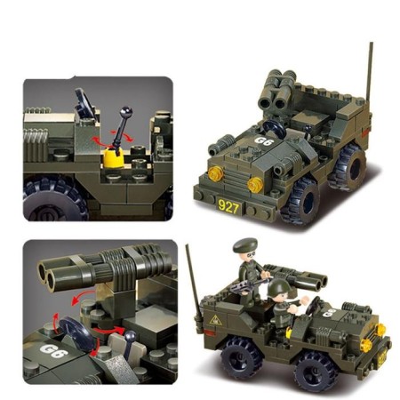 Designer "Ground Forces: Jeep", 102 parts-3