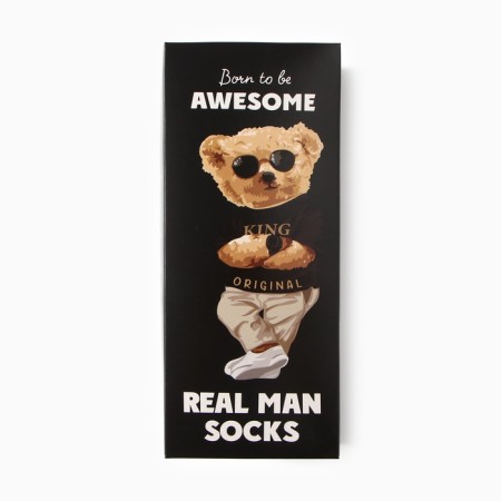 A set of men's socks KAFTAN Real Man, p. 41-44 (27-29 cm), 5 pairs-4