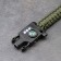 5B1 survival bracelet (paracord - 3 m, compass, whistle, fire, lantern), olive