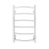Electric towel "Sanprise" Classic P6, 400x700 mm, universal, white