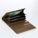 Women's wallet on magnets, beige color