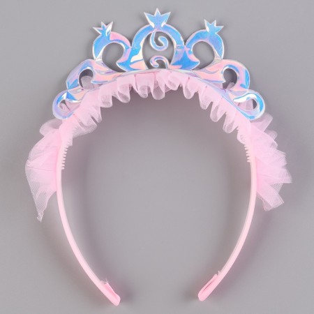 Carnival set "Stylish Princess", rim, dress with a mermaid, height 98-104 cm-8