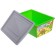 A box for toys, with a lid, “Dino. Stegozavr ", volume 30 l, light color