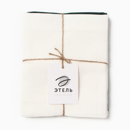 A set of towel cuisines. Ethel Home Collection 40x70-2pcs, Mix, 100% Lenon-8